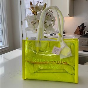 Kate spade market see through large tote